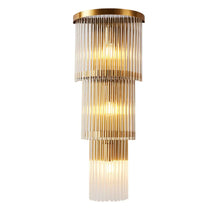 Wall lamp led Nordic creative corridor aisle lamp home background bedroom light luxury crystal bedside wall lamp