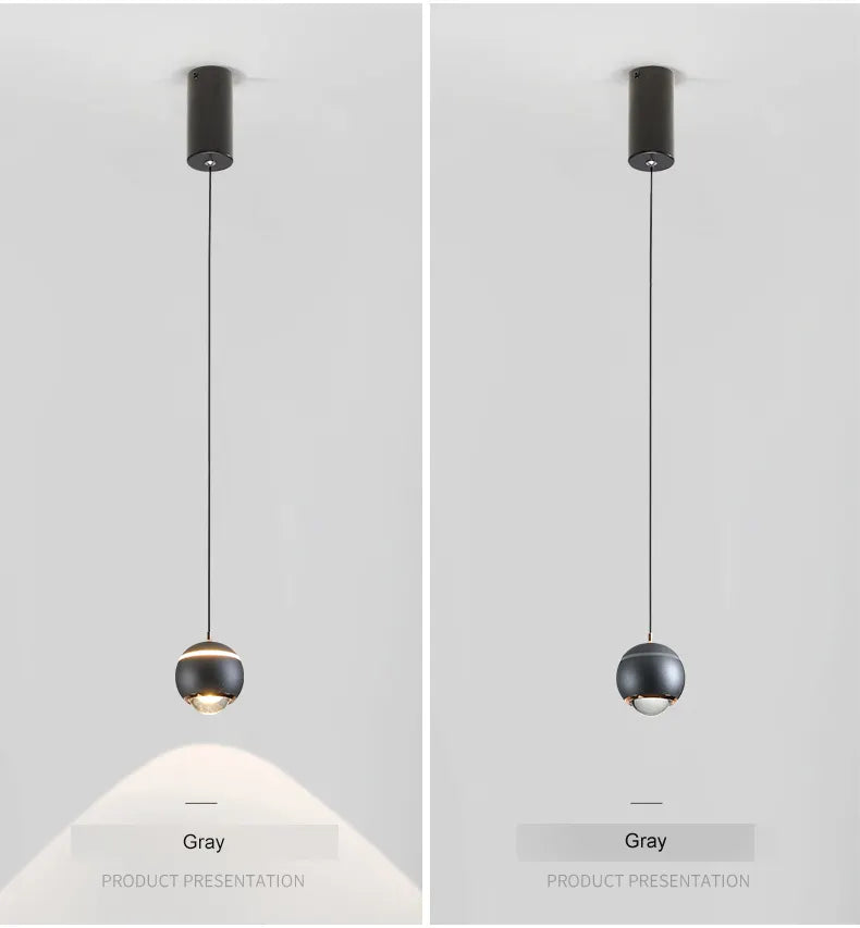 Modern Chandeliers & Pendant Lights Restaurant Bar Pendant Light Simple Creative Small Ball Living Room Bedroom Bedside Lamp