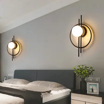 Modern Wall Lamp Indoor Lighting For Living Room Bedroom Bedside Aisle Background Wall Lights Home Decor Nordic LED Lamp