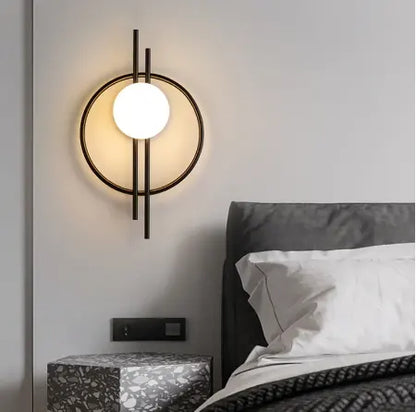 Modern Wall Lamp Indoor Lighting For Living Room Bedroom Bedside Aisle Background Wall Lights Home Decor Nordic LED Lamp