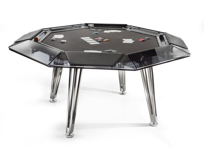Unootto Black Poker Table