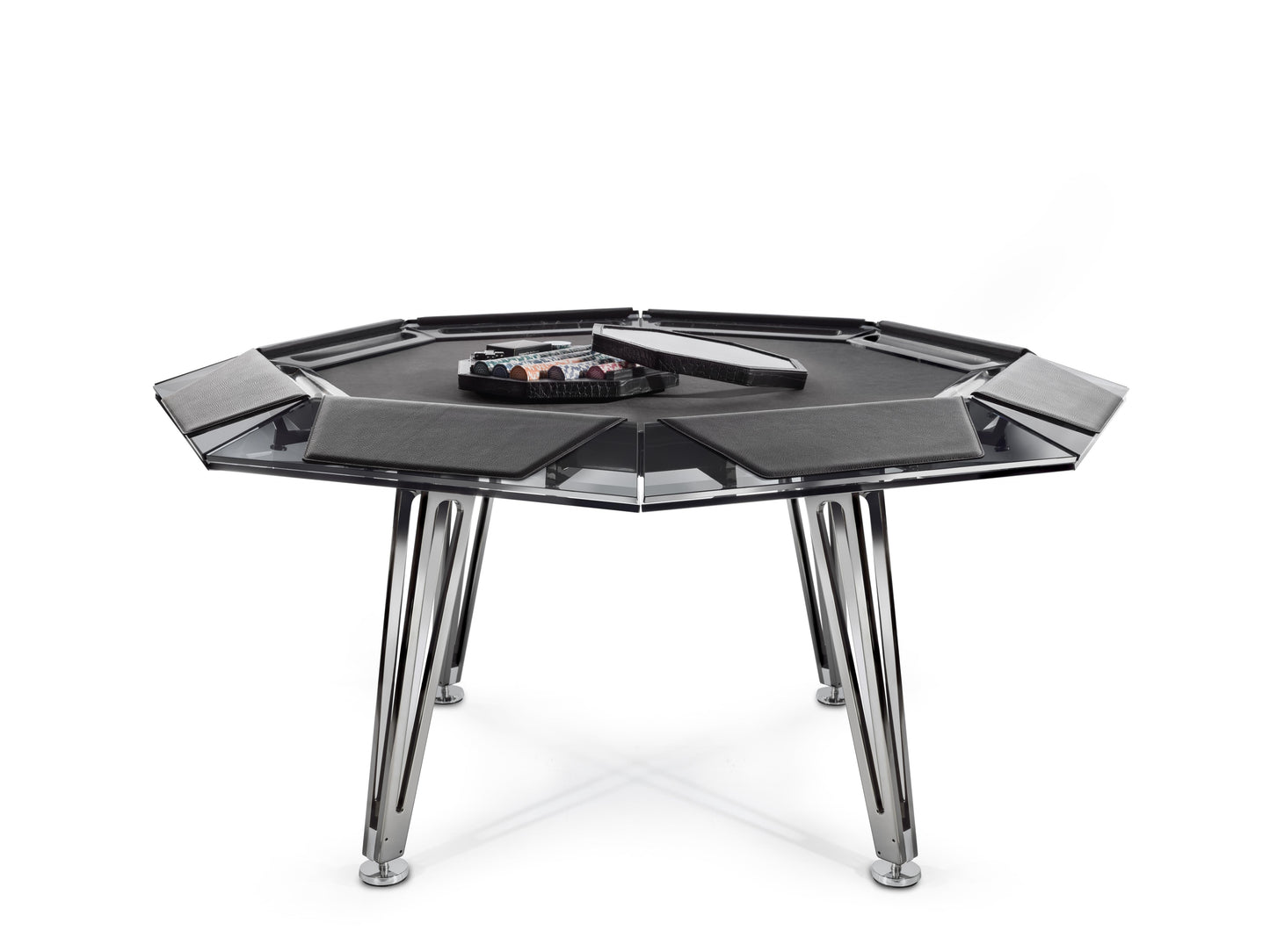 Unootto Black Poker Table