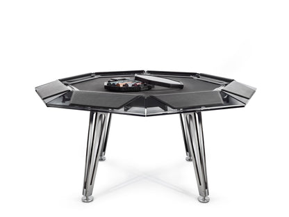 Unootto Black Poker Table