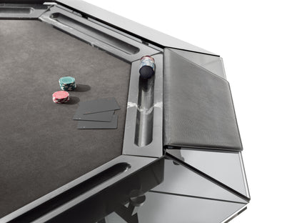 Unootto Black Poker Table