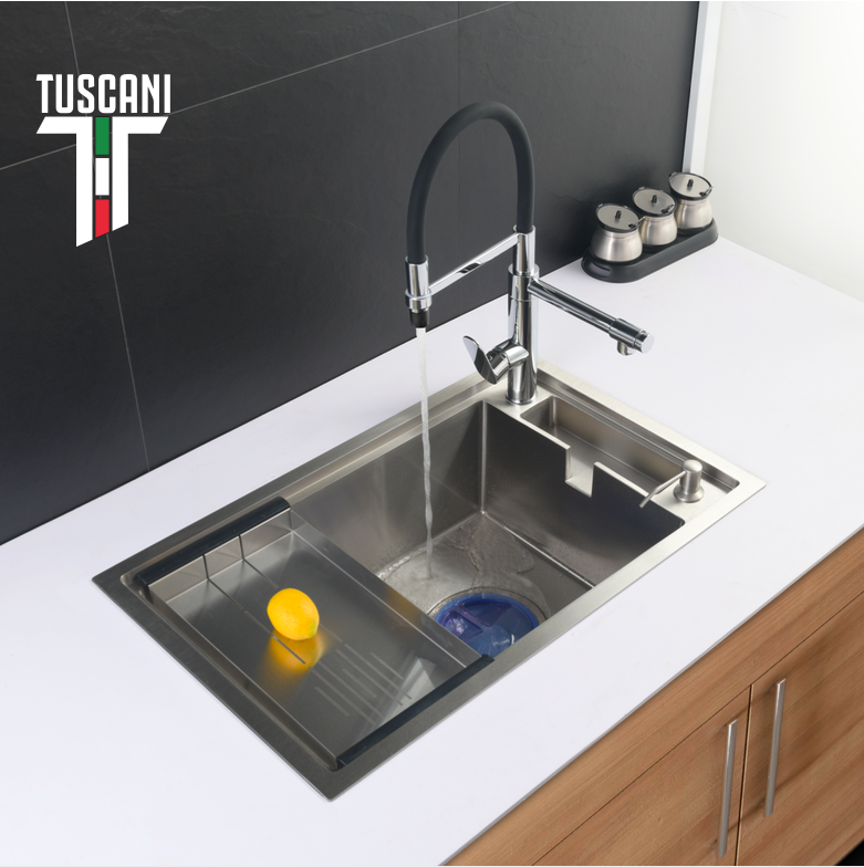 K800CN - Top & Under-Mount Use Kitchen Sink