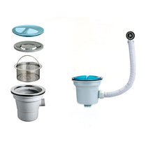 KP007 DRAIN KIT SIPHON WITH OVERFLOW (CIRCLE)