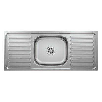 L016 LAY ON SERIES SINGLE BOWL KITCHEN SINK