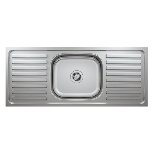 L016 LAY ON SERIES SINGLE BOWL KITCHEN SINK