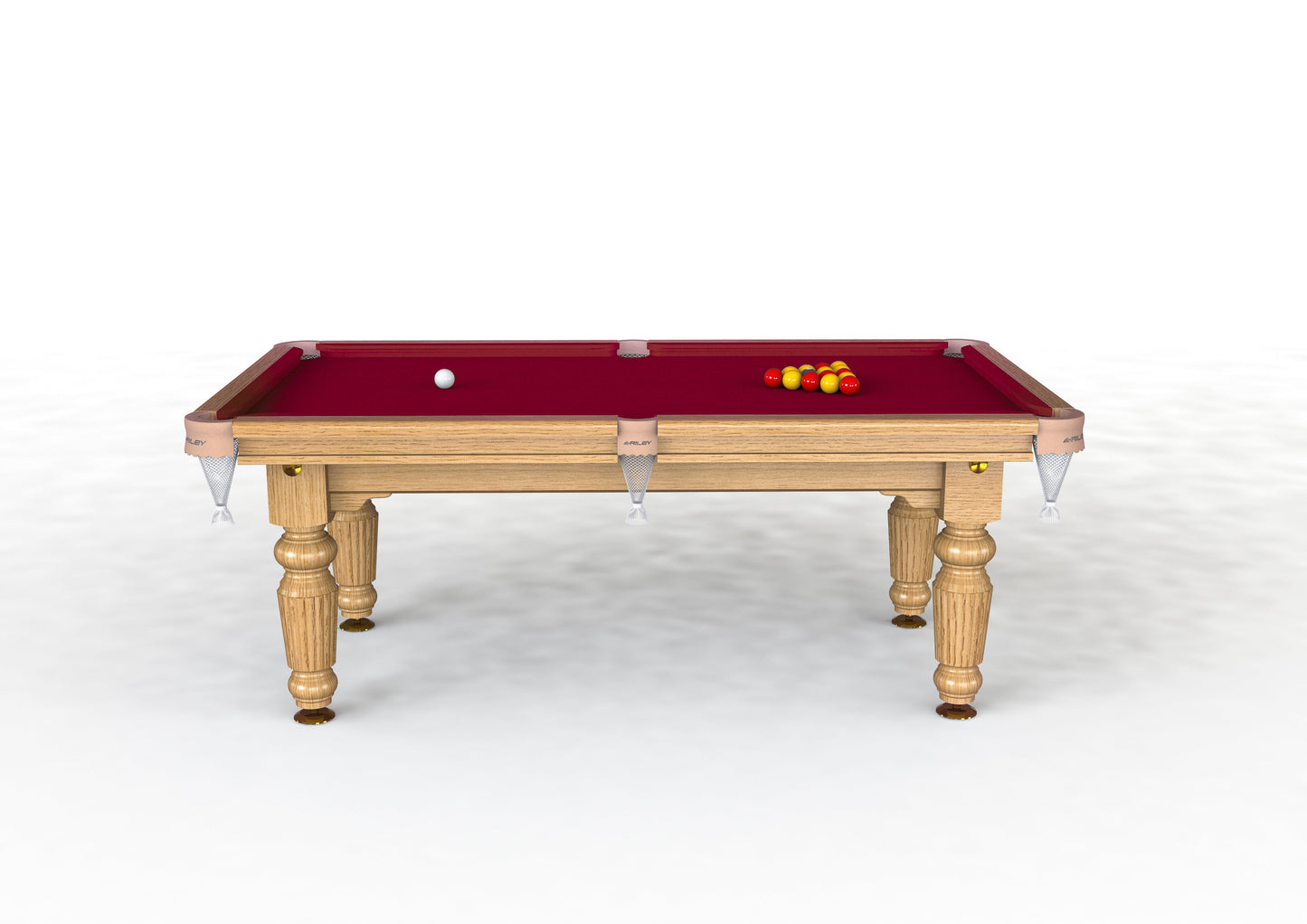 Riley 7’ Renaissance Snooker/ English Pool Table