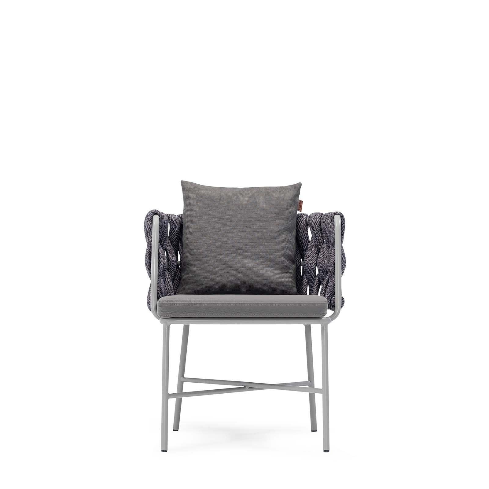 Rope-Wrapped Aluminium Dining & Accent Chair