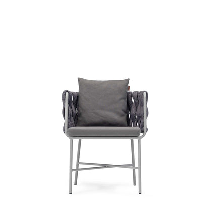 Rope-Wrapped Aluminium Dining & Accent Chair