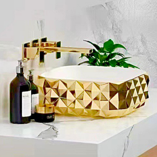 TB4040G - Deck Mounted Designer Basin
