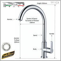 TF11C4 - Kitchen Cold Tap