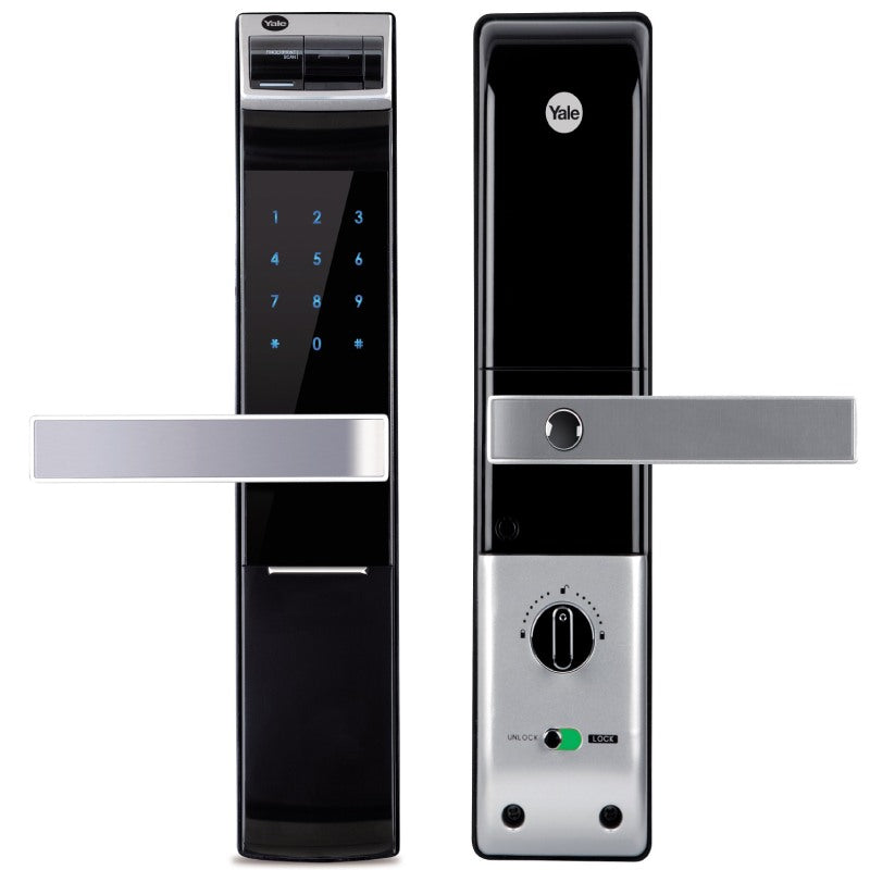 Yale YDM 4109A Digital Door Lock Fingerprint, Keypad-Black