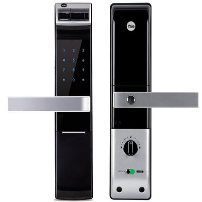 Yale YDM 4109A Digital Door Lock Fingerprint, Keypad-Black