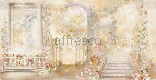 Murals, Frescoes and photo wallpaper.  Gardens  Art. ID136076