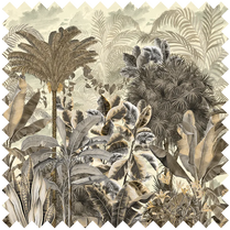 Fabric Gardenaria Sepia