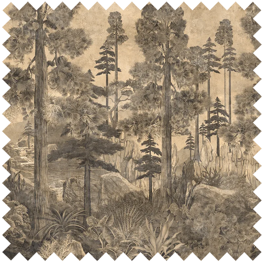 Fabric Taiga Sepia
