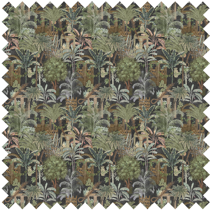 Fabric Jungle District Night
