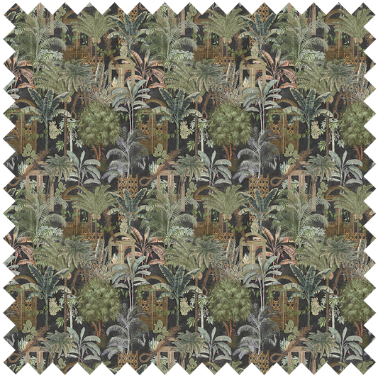 Fabric Jungle District Night