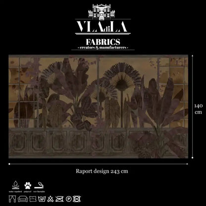 Fabric Arboretum Sepia