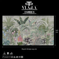 Fabric Verdant mosaic